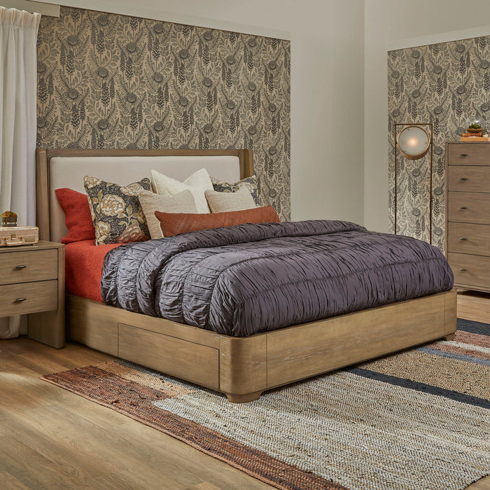 Normandy - Upholstered Storage Bed