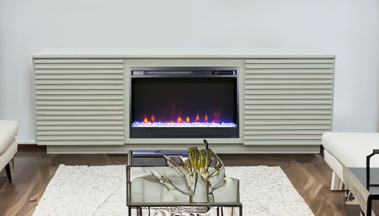 Stardust - Fireplace TV Stand