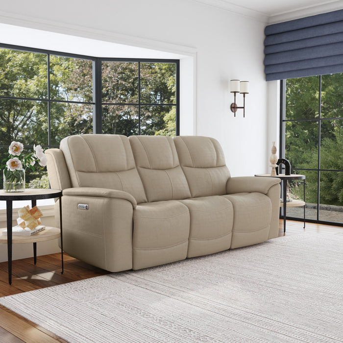 Crew - Power Reclining Sofa With Power Headrests & Lumbar