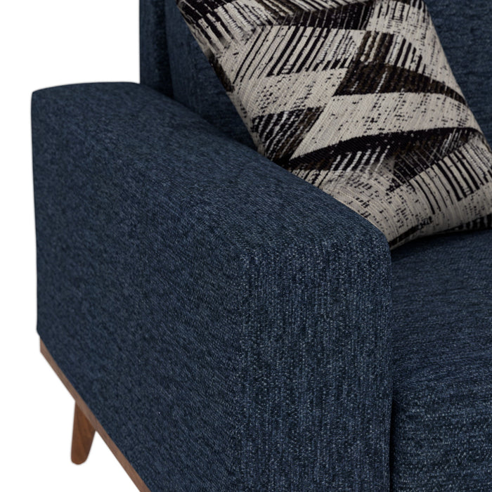 Heath - Loveseat - Etna Blue