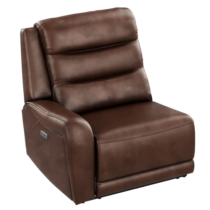 Duluth - Dual Power LSF Recliner - Porter Brown