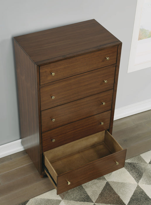 Ludwig - Drawer Chest - Dark Brown