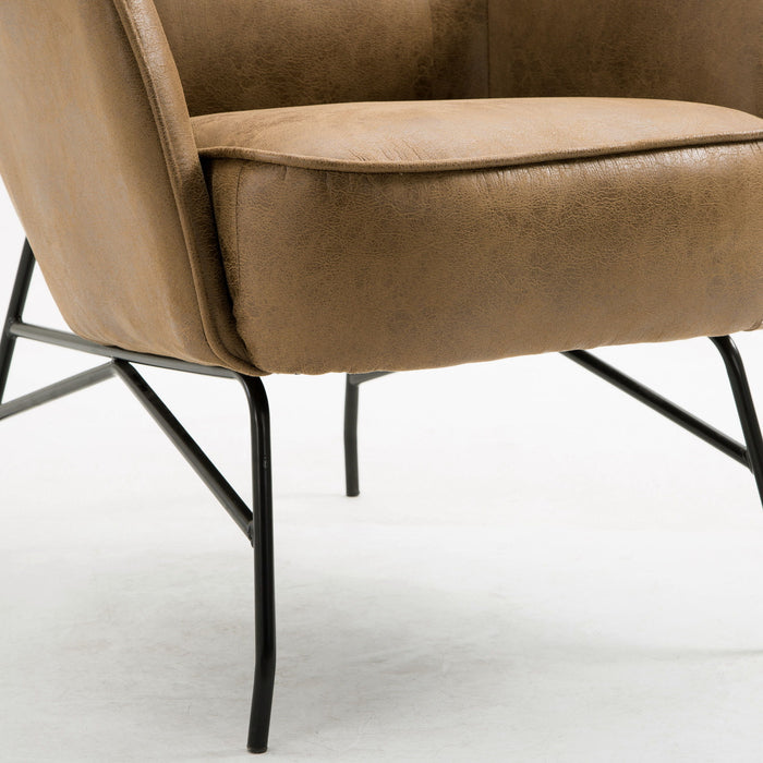 Franky - Accent Chair - Badlands Saddle