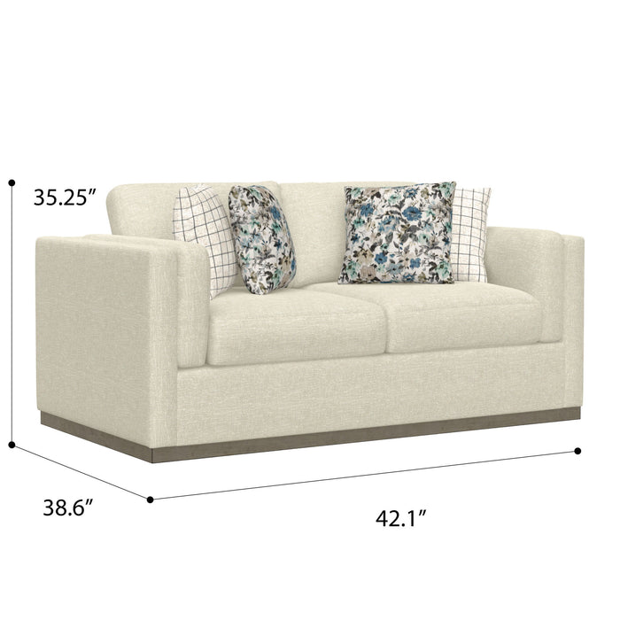 Cecily - Loveseat - Cameo Cream