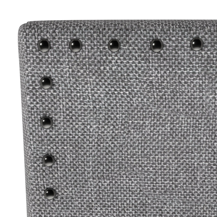 Seneca - Upholstered Back Bench - Walnut Ash