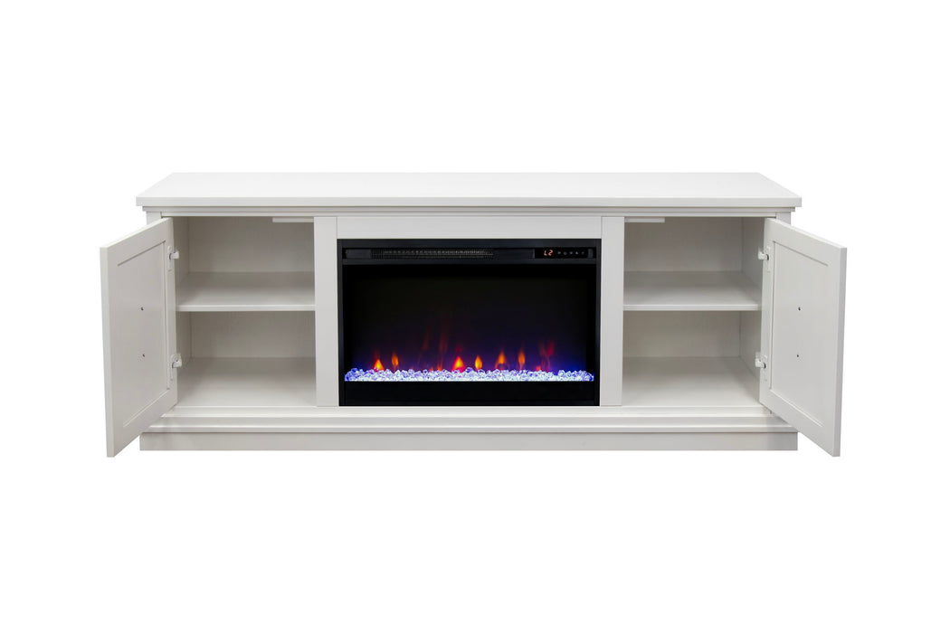 Jordan - Fireplace TV Stand