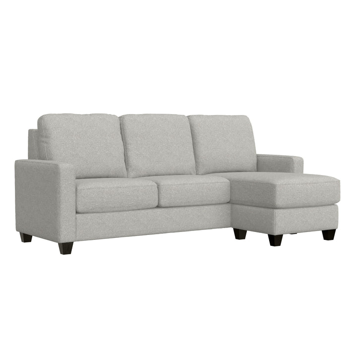 Dawson - Reconfigurable Chaise Sectional - Pebble Gray