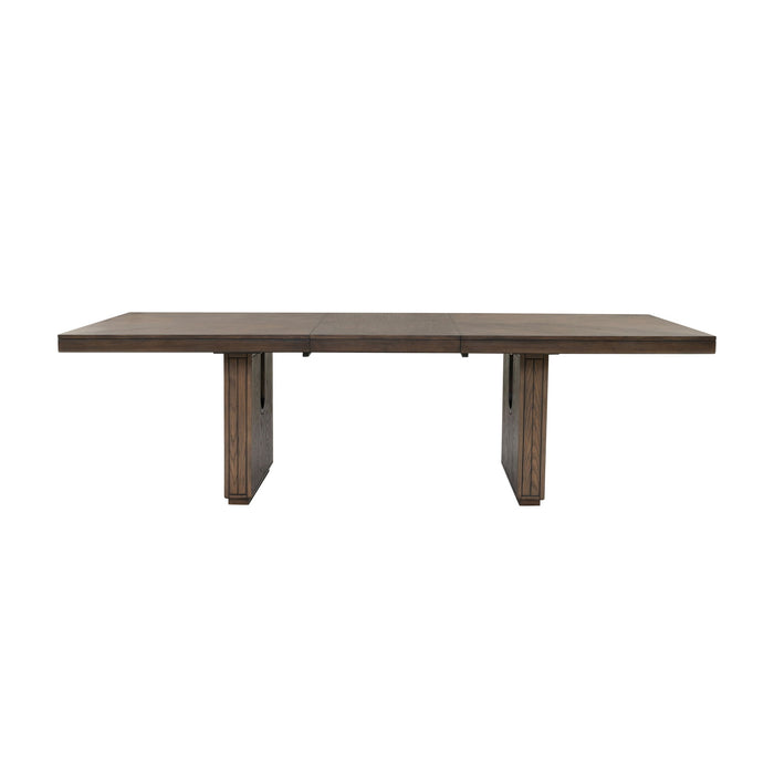 Athens - Rectangular Dining Table - Chocolate Brown