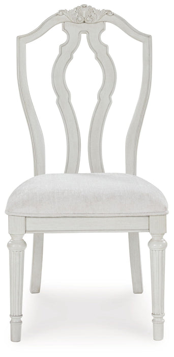 Montelaine - Dining Upholstered Side Chair (Set of 2) - Antique White