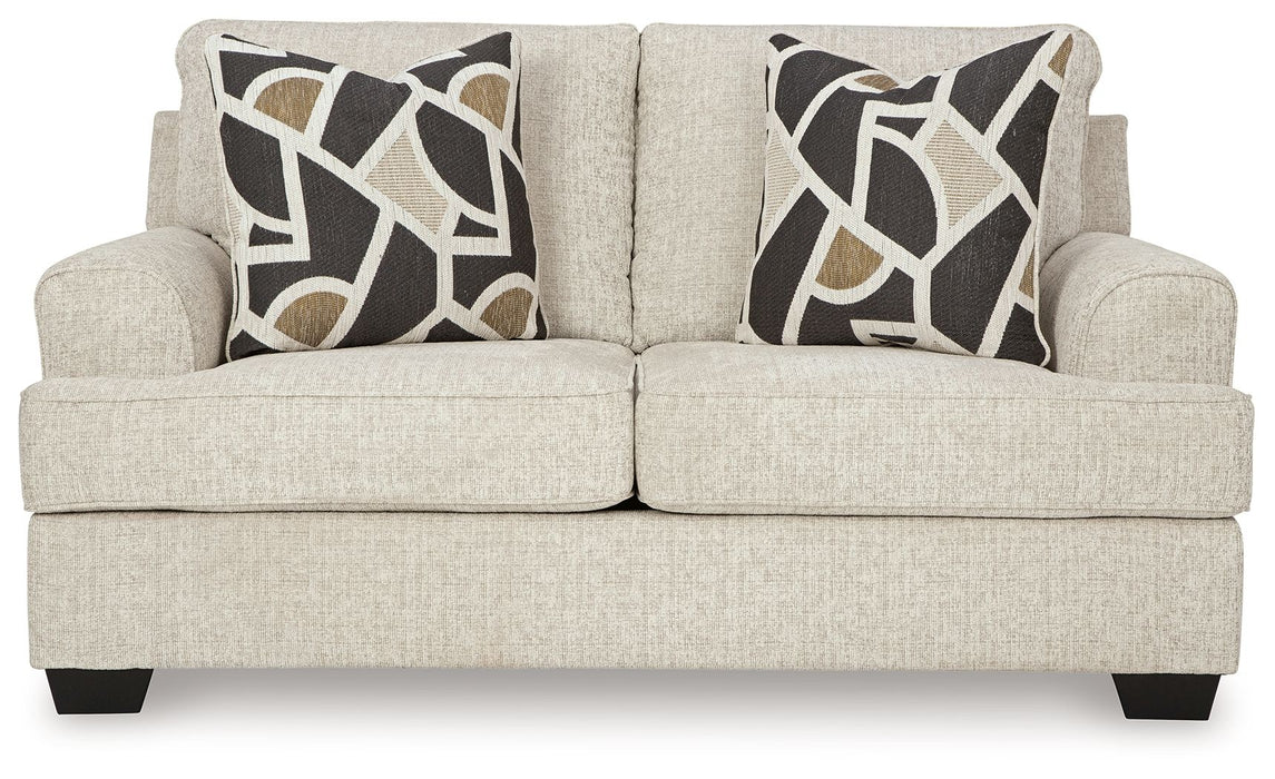 Heartcort - Loveseat - Quartz