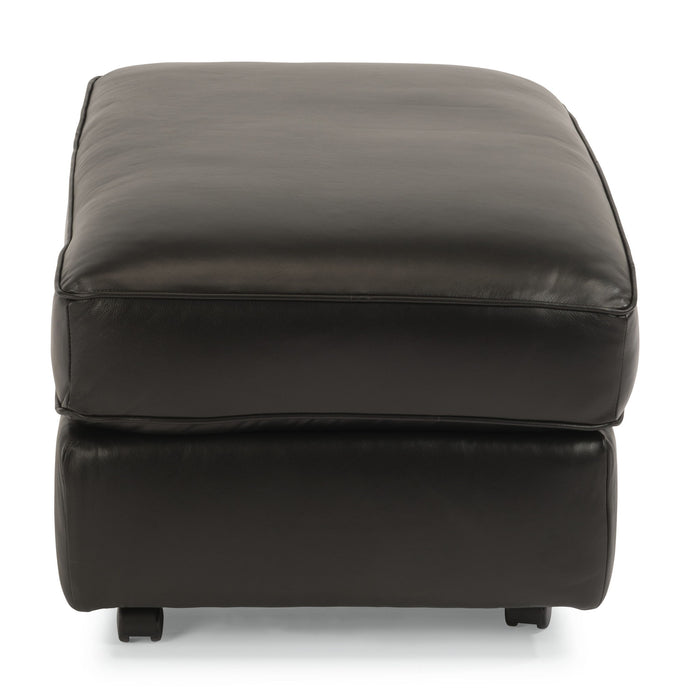 Vail - Leather Cocktail Ottoman