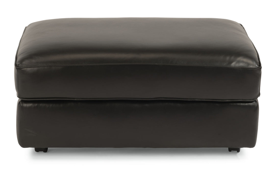 Vail - Leather Cocktail Ottoman