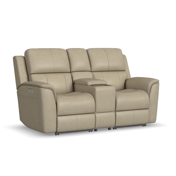 Henry - Power Reclining Loveseat With Console & Power Headrests & Lumbar