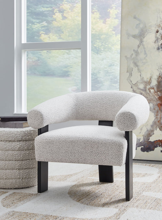 Dultish - Accent Chair - Snow