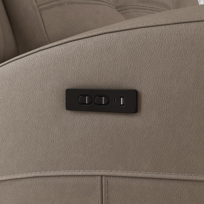 Iris - Power Reclining Sofa With Power Headrests