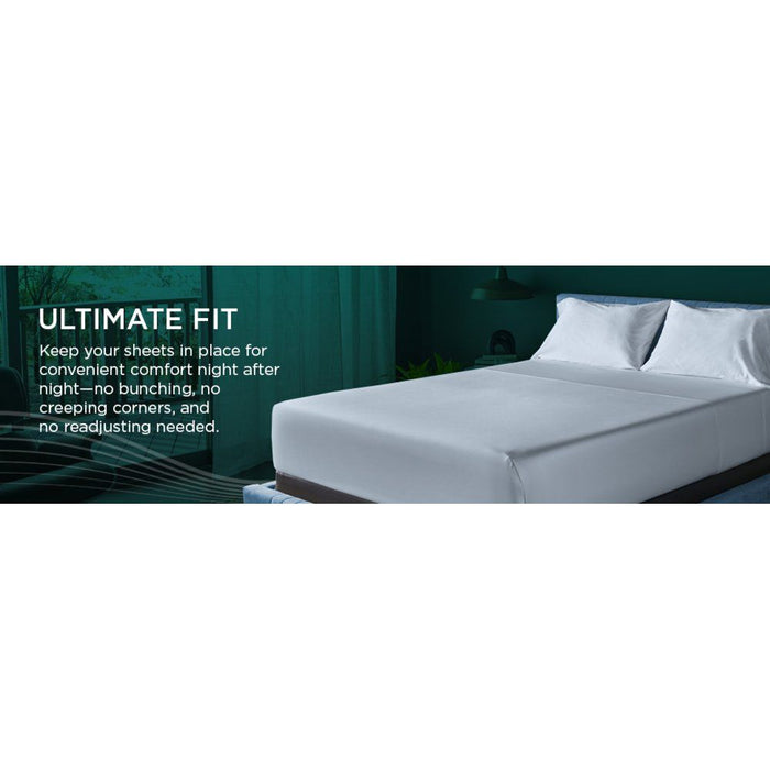 Tempur-Adapt - Tempur-Adapt Luxe Egyptian Cotton Sheets - Sleepy Blue