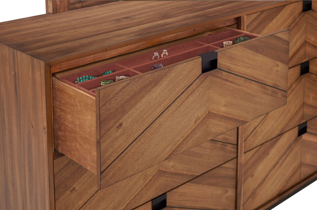 Astoria - Dresser - Natural Herringbone