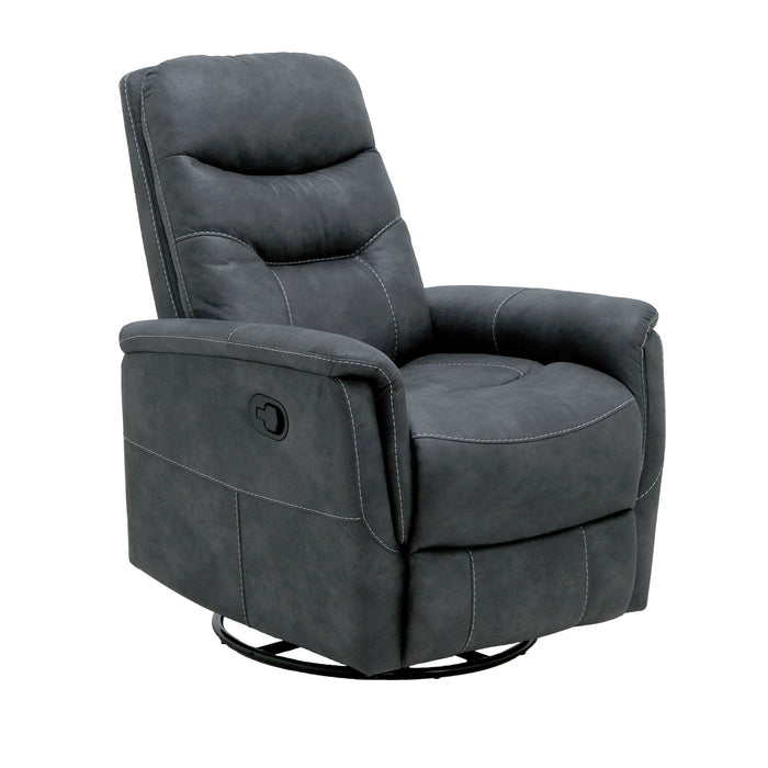 Danyon - Swivel Gliding Recliner - Charcoal Gray