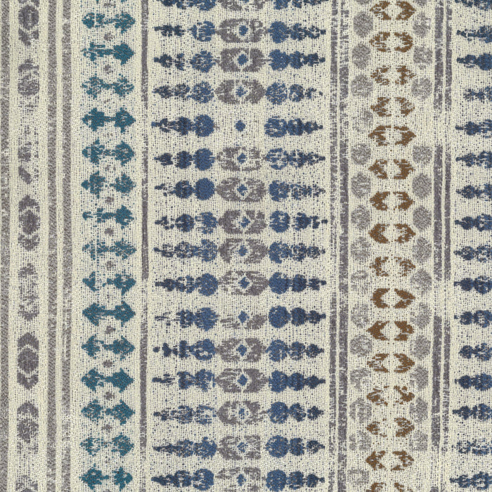 Flower Power - Accent Chair - Blue Cadet