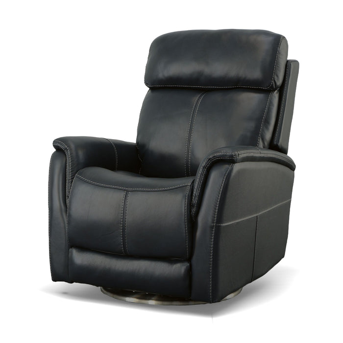 View - Power Swivel Recliner With Power Headrest