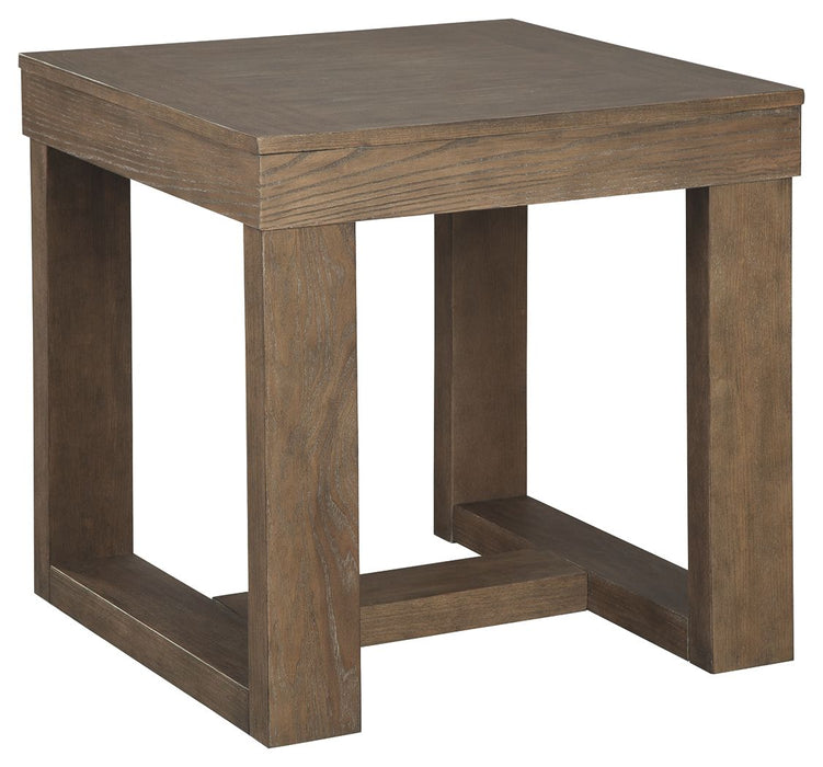 Cariton - Gray - Square End Table